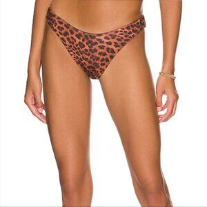 NWT Monday Swimwear Byron Bottom in Dark Jaguar Size L